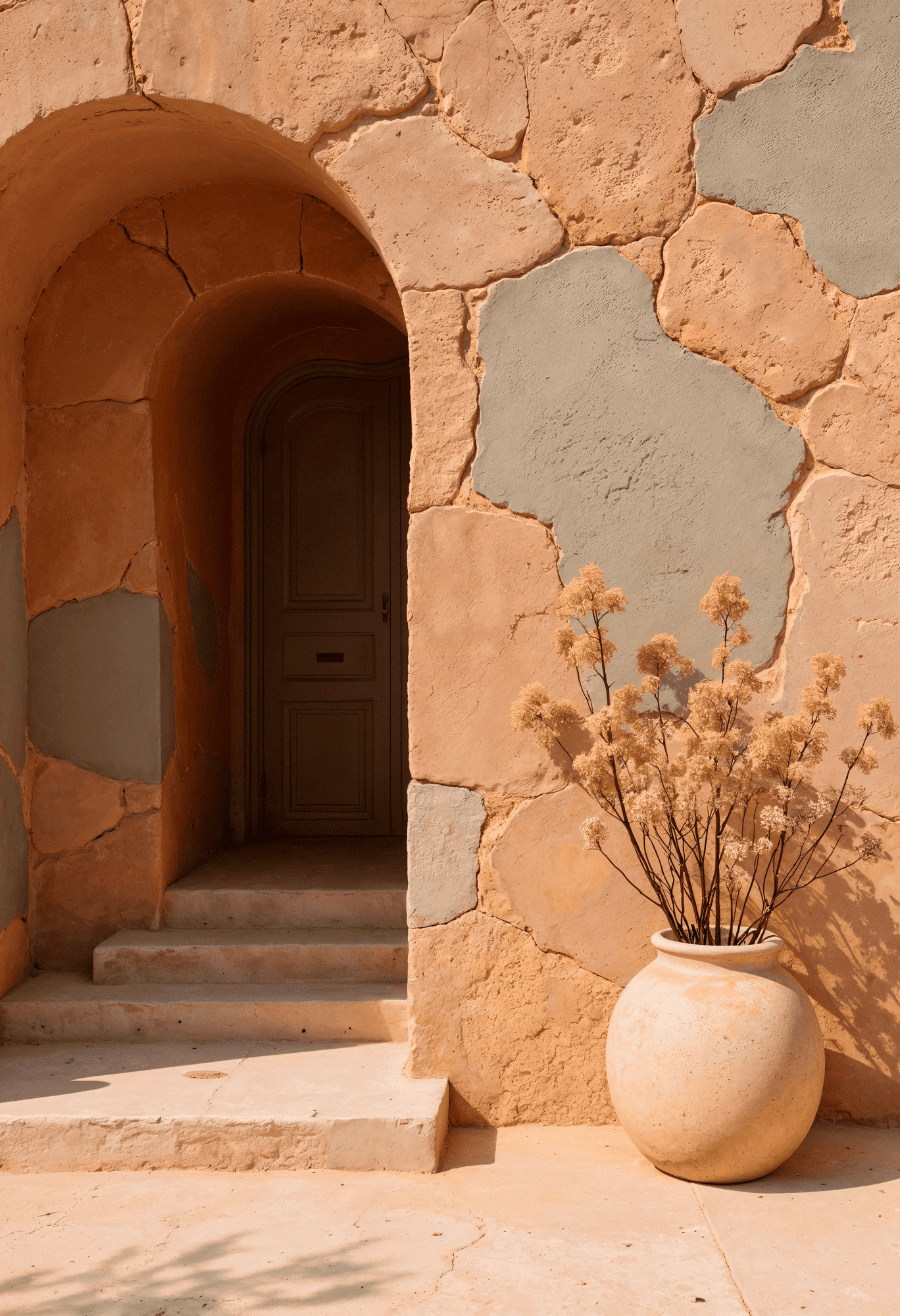Travertino aplicado en proyecto